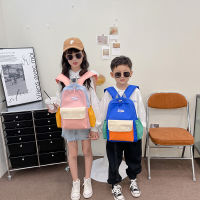 Japanese Kindergarten Baby Schoolbag Boys And Girls Student Ultra-Light Small Backpack Fashion Contrast Casual Childrens Backpack