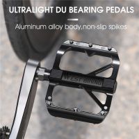 Ultralight Footboard Aluminum Alloy Anti Slip Flat Platform Quick Release Bearings Pedals Mountain Road Bike Accessories