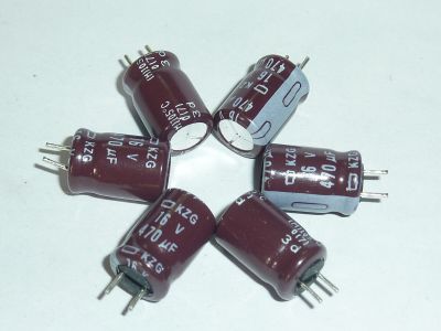 10pcs 470uF 16V Nippon Chemi-Con NCC KZG Series 8x12mm Ultra Low ESR 16V470uF Motherboard Capacitor Electrical Circuitry Parts