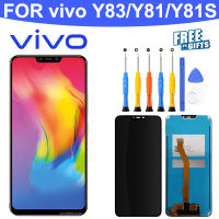 จอแสดงผลเดิมสำหรับ VIVO Y81 Y83 Y81S หน้าจอสัมผัส LCD อะไหล่ชุดดิจิไทเซอร์ V1732A 1802 1808 1803