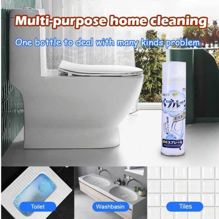 Toilet Spray Bottle Toilet Cleaner Foam Strongly Clean Toilet Cleaning ...