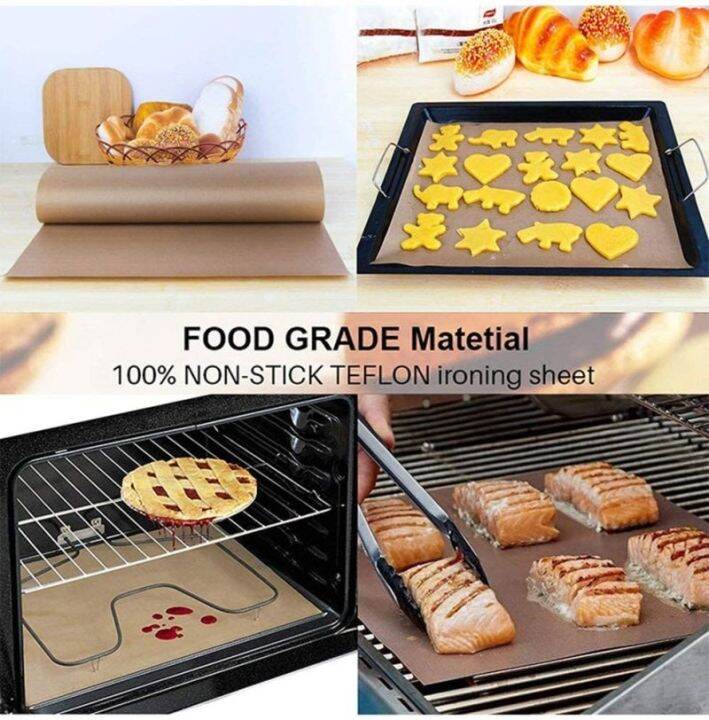 anaeat-baking-mat-high-temperature-resistant-sheet-pastry-baking-oil-paper-heat-resistant-pad-non-stick-for-outdoor-bbq