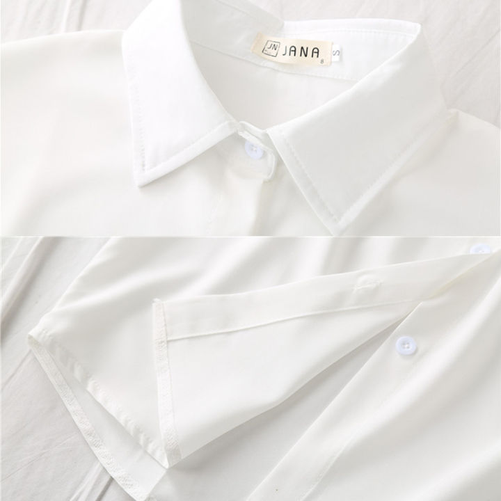 women-summer-blouses-shirt-short-sleeve-solid-white-blouse-tops-with-tie-bow-korean-style-female-shirts-lapel-blusas-13520