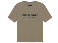 FOG – ESSENTIALS Reverse Logo T-Shirt (TAUPE)