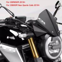 ตัวป้องกันหม้อน้ำสำหรับฮอนด้า CBR650R CB650R CB 650R 650 R Neo Sports Cafe 2019 2020 CNC กระจกบังลมกระจกหน้ารถ