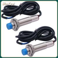 SHUKEYI 2pcs LJ12A3-4-Z/BX สวิตช์ความใกล้ชิดเครื่องพิมพ์แบบ3D NPN NO อุปกรณ์สำหรับการเหนี่ยวนำ สวิตช์ตรวจจับ เซ็นเซอร์เหนี่ยวนำโลหะ เปิดตามปกติ4มม. เซนเซอร์ระยะใกล้ เซนเซอร์แม่เหล็ก