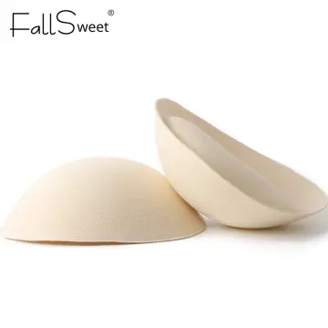 Japan SUJI 4cm/6cm pads】women outer expansion chest pad.small chest/flat  chest/A cup special thickened bra pad.Latex cotton pad, latex bra  replacement pad