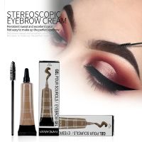 HANDAIYAN Eyebrow Gel Waterproof Eyebrow Pomade Tattoo Pen Brush Kit Waterproof Eyebrow Dye Cream Eyebrows Makeup New