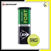 ลูกเทนนิสแข่งขัน DUNLOP FORT 1หลอดมี 3 ลูก ***ของแท้ 100%