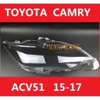 FOR TOYOTA CAMRY ACV51 (15 16 17 ) HEADLAMP COVER  HEADLIGHT COVER  LENS HEAD LAMP COVER ฝาครอบไฟหน้าสำหรับ TOYOTA CAMRY ACV51 (15 16 17) ฝาครอบไฟฉายคาดศีรษะเลนส์