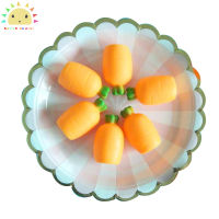 SS【ready stock】3Pcs/Set Kids Simulate Carrots Set Squeeze Stress Reliver Toys