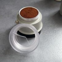 Powder Ring Coffee Moka Funnel for Pot Moka Pot Coffee Espresso 360°Rotating 2-3 Dosing Powder Powder Chute Filler Anti-Flying Dispenser Powder Cup