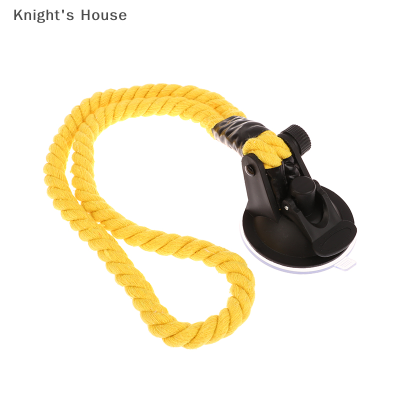 Knights House เชือกยึดหมวกคาวบอยพร้อมตัวดูดติดผนังสำหรับกระจกรถยนต์ราวแขวนเชือกแขวนหมวกติดผนัง