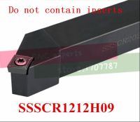 SSSCR1212H09 ที่จับเครื่องมือกลึง CNC 12*12*100 มม. เครื่องมือกลึงภายนอก เครื่องมือตัดกลึง 45 องศา SCMT09T3 ที่จับกลึง