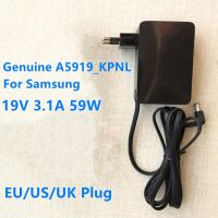 A5919แท้ KPNL 19V 3.1A 59W ที่ชาร์จแหล่งจ่ายไฟหน้าจอ C32F391FWN S34J550WQU A5919-KPNL อะแดปเตอร์สำหรับ SAMSUNG AC