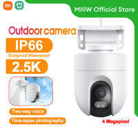 【Chinese version】Xiaomi Outdoor Camera AW300/CW400 กล้อง 400W/2.5k HD จอภาพ PTZ  AI การระบุตัวตนของมนุษย์ กล้องนอกบ้าน