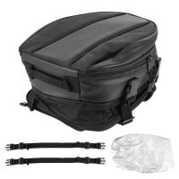 Motorcycle Rear Bag Waterproof Back Saddle Helmet Tail Luggage Bags Box Motorbike Saddle Bags 7.5L-10L