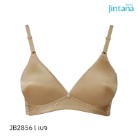 Jintana เสื้อชั้นใน (ไม่เสริมโครง) รุ่น Basic Bra รหัส JB2856 สีเบจ