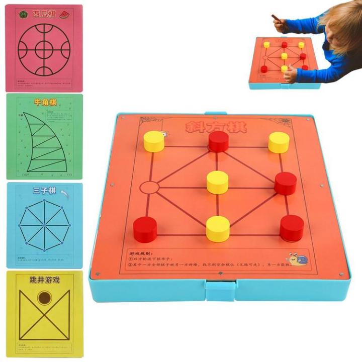 kids-chess-game-wood-connect-game-kids-5-in-1-checkerboard-grid-wood-connect-game-for-kids-connect-board-game-chess-game-diplomatic