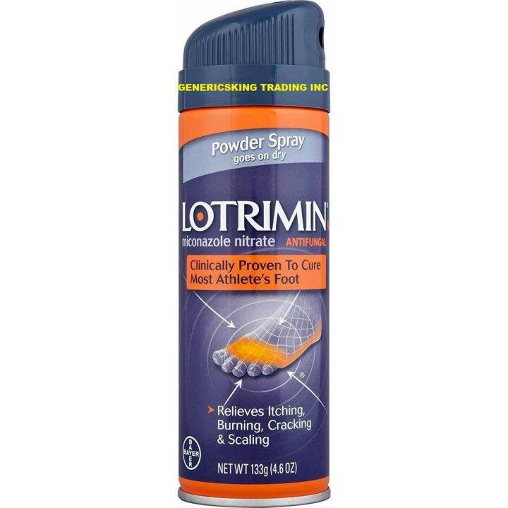Hot LOTRIMIN AF ANTIFUNGAL ATHLETE'S FOOT DEODORANT POWDER SPRAY
