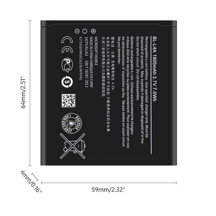 แบตเตอรี่-แท้-nokia-lumia-535-lumia-830-rm984-rm-1090-rm-1089-battery-แบต-bl-l4a-1905mah-รับประกัน-3-เดือน