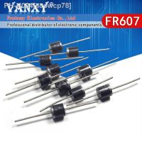 ✠✧ 20PCS FR607 6A 1000V R-6 FR605 FR604 FR603 FR602 FR601 FR608 Fast Recovery Diodes