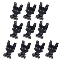 10Pcs Useful Price Tag Clamp Stable Fixing Lightweight Price Tag Paper Card Holder Clamp Card Holders