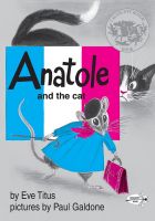 Original English picture book Anatole and the cat Anatole and cat childrens English Enlightenment early education picture story book Eve Titus caddick award winning book list