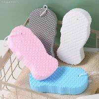 ❄卍 Bath Cotton 3D Fish Scale Sponge Thickened High Elastic Deeply Clean Sponge Bath Artifact Exfoliating Bath Scrubbing Sponges