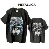 ? 2023เสื้อยืดวงร็อค METALLICA เมทัลลิก้า เสื้อวง เสื้อยืดเมทัลลิกา เสื้อวินเทจ