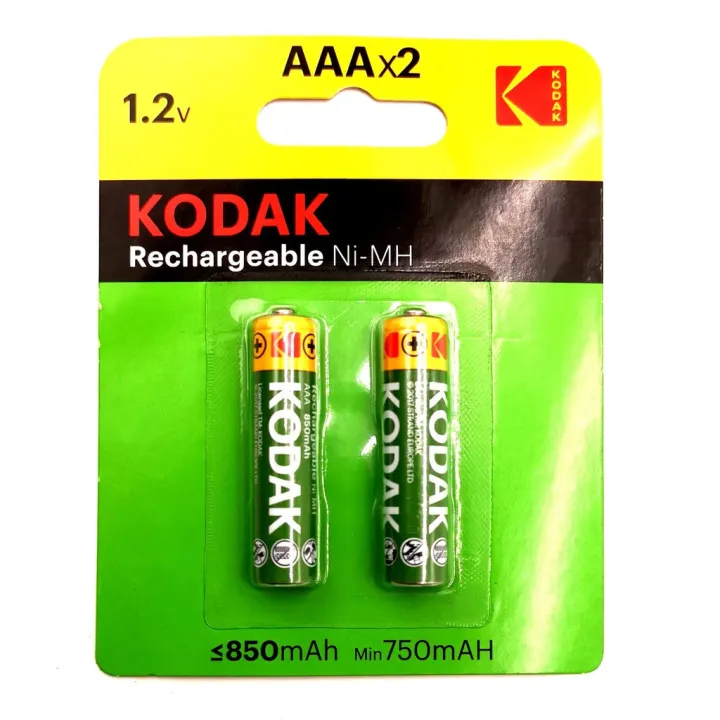 KODAK by Winland Rechargeable Batteries 2 AAA 850mAh Lazada PH