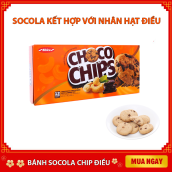 HCMBánh qui socola Chip Điều- Chocolate Chip Cookies With cashew mang