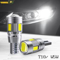 Xukey 2ชิ้น3วัตต์12โวลต์ T10สีขาวรถข้อผิดพลาดฟรีไฟ Led W5W 501 168 194โปรโมชั่นที่จอดรถโคมไฟอัตโนมัติลิ่มสัญญาณหลอดไฟ6000พัน HID