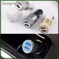 Zhangxiuhua USB 2พอร์ตขนาดเล็กแบบพกพา3.1A DC ที่ชาร์จแบตในรถได้อเนกประสงค์สำหรับแล็ปท็อปโทรศัพท์