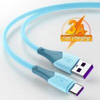 [3C electronic digital] ของเหลวสายซิลิโคน3A สายชาร์จเร็วไมโคร USB ชนิด C สายสำหรับ Huawei ถ่ายโอนข้อมูลความเร็วสูง Pro USB Samsung C Cord