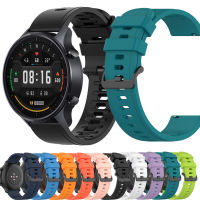 สายนาฬิกาซิลิโคนสำหรับ Amazfit GTR 2 2E,สายรัดข้อมืออัจฉริยะสายนาฬิกาสำหรับ Xiaomi MI Watch สี2ขนาด3Pro 22มม.