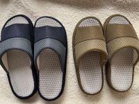 MUJI MUJI special clearance price Japanese slippers spring and autumn couple style 3D breathable and comfortable mesh home office multi-purpose slippers