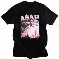 Asap Rocky T Shirt Men Fashion T-shirts Cotton Tshirt Kids Hip Hop Tops Tees Women Tops Rock Camisetas Boys Summer Tees Rapper 4XL 5XL 6XL