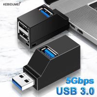 USB 3.0 HUB Adaptor USB 2.0 HUB Extender 3 Port USB Hub Transfer Data Kecepatan Tinggi USB Splitter Docking Station untuk PC Laptop