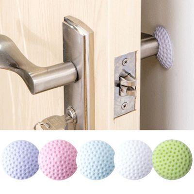 【cw】 Thickening Soft Mute To The Wall Adhesive Stickers Door Stopper Rubber Household Product
