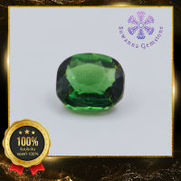 พลอย กรีน ทัวมาลีน 1.08 ct. (Natural Green Tourmaline) สีเขียวสด Top Color รูปร่างทรงหมอน เนื้อพลอยค่อนข้างสะอาด ไม่มีการปรับปรุงคุณภาพใดๆ ทั้งสิ้น