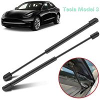 ﺴ☂♦ 2Pcs Car Front Engine Hood Gas Spring Lift Supports Struts Car Hydraulic Rod For Tesla Model 3 Auto Accessories