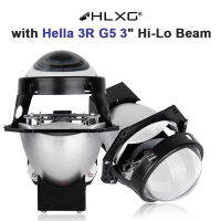 HLXG 3 Inch Bi LED Projector 100W 30000lm Light Automotive Lenses Lights Headlight Tuning for Hella 3R G5 Lens LED cket