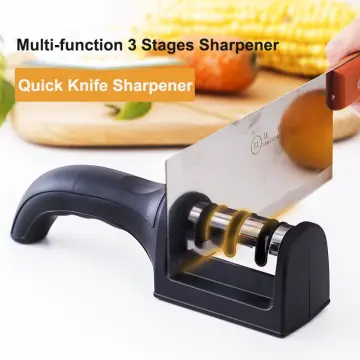 tumbler rolling knife sharpener 3 stage