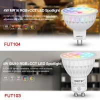 【✴COD✴】 sdis shop Miboxer 4W Rgbct Gu10 Fut103สปอตไลท์ไฟ Led Fut104 Mr16หลอดไฟ Led หลอดไฟสำหรับห้องนอนร้านอาหารห้องนั่งเล่นทำอาหารไฟห้อง