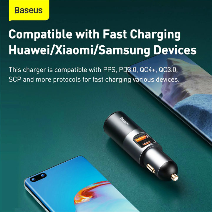 baseus-120w-car-charger-qc-3-0-pd-3-0-usb-phone-car-charger-for-iphone-12-pro-samsung-xiaomi-expansion-port-mobile-phone-charger