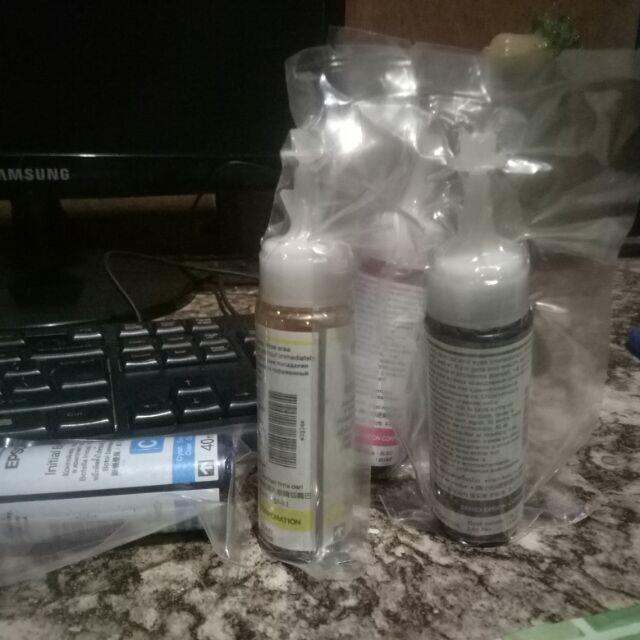 COD original epson L120 ink set of 4colors CMYK | Lazada PH