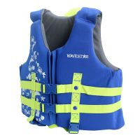 2022 new childrens cartoon buoyancy jacket neoprene life jacket boy girl drifting swimming floating foam safety life jacket  Life Jackets