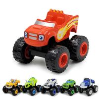 Machines Car Toys Russian Miracle Crusher Truck Vehicles Figure Blazed Toys For Children Birthday Gifts Blazer Kid Toys