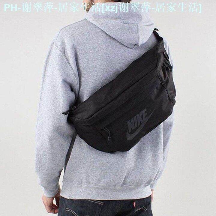 ☁ NIKE 2022 New Men's Satchel Chest Bag Waist Bag Ins Style Multi